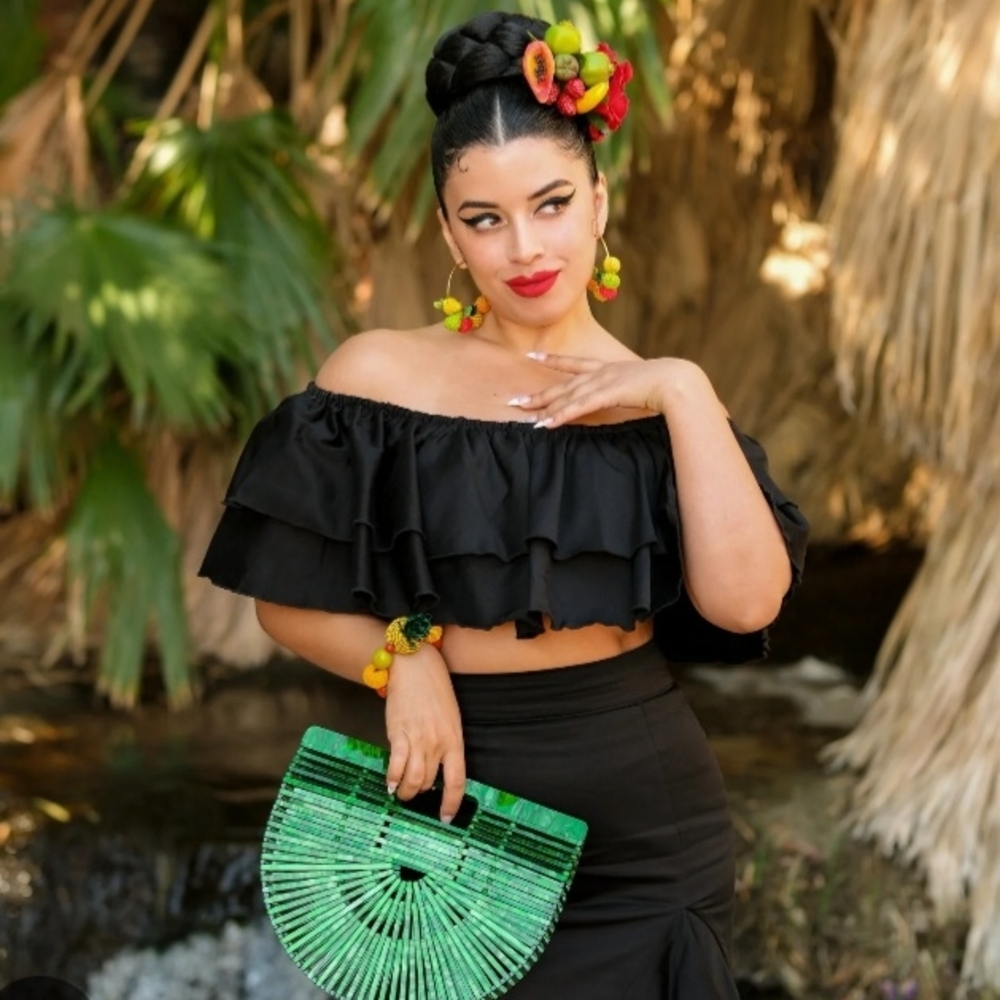 Vintage Vandalizm Celia Set In Black